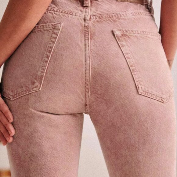 Sezane Brut Sexy Jeans in Pink - Picture 2 of 8